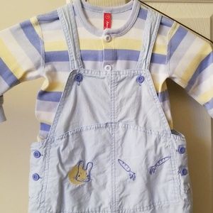 Baby boy 4 pc shirt/pant set